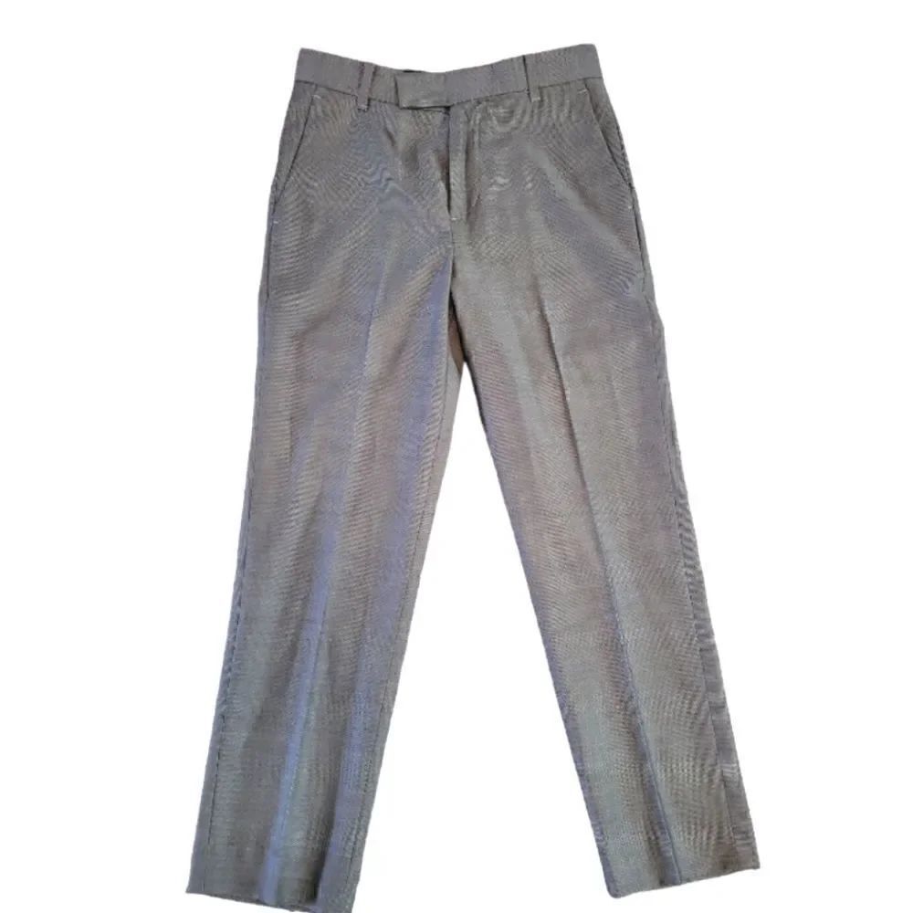 NWT CALVIN KLEIN FLAT FRONT MODERN FIT TAILORED LEG DRESS PANTS SZ.10 REG